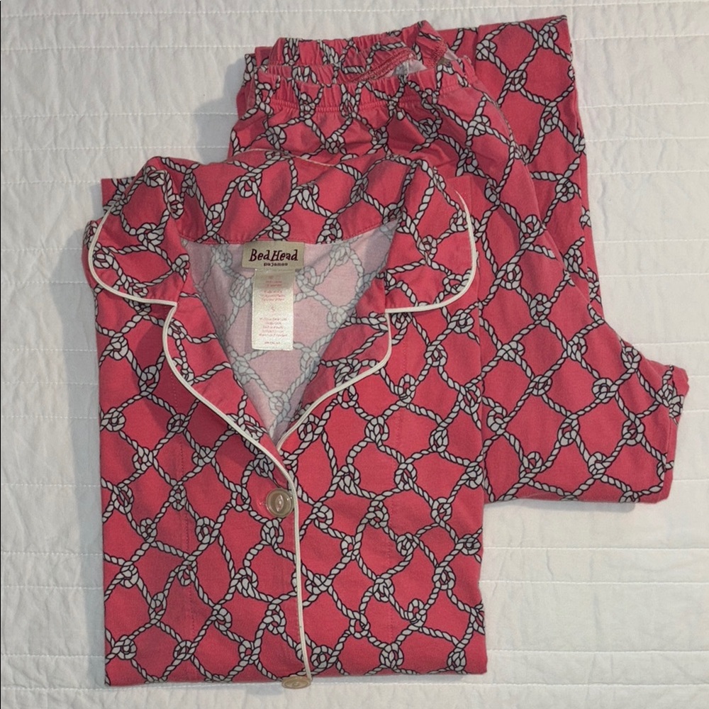 Bedhead Pajamas Pink Coral Size Small